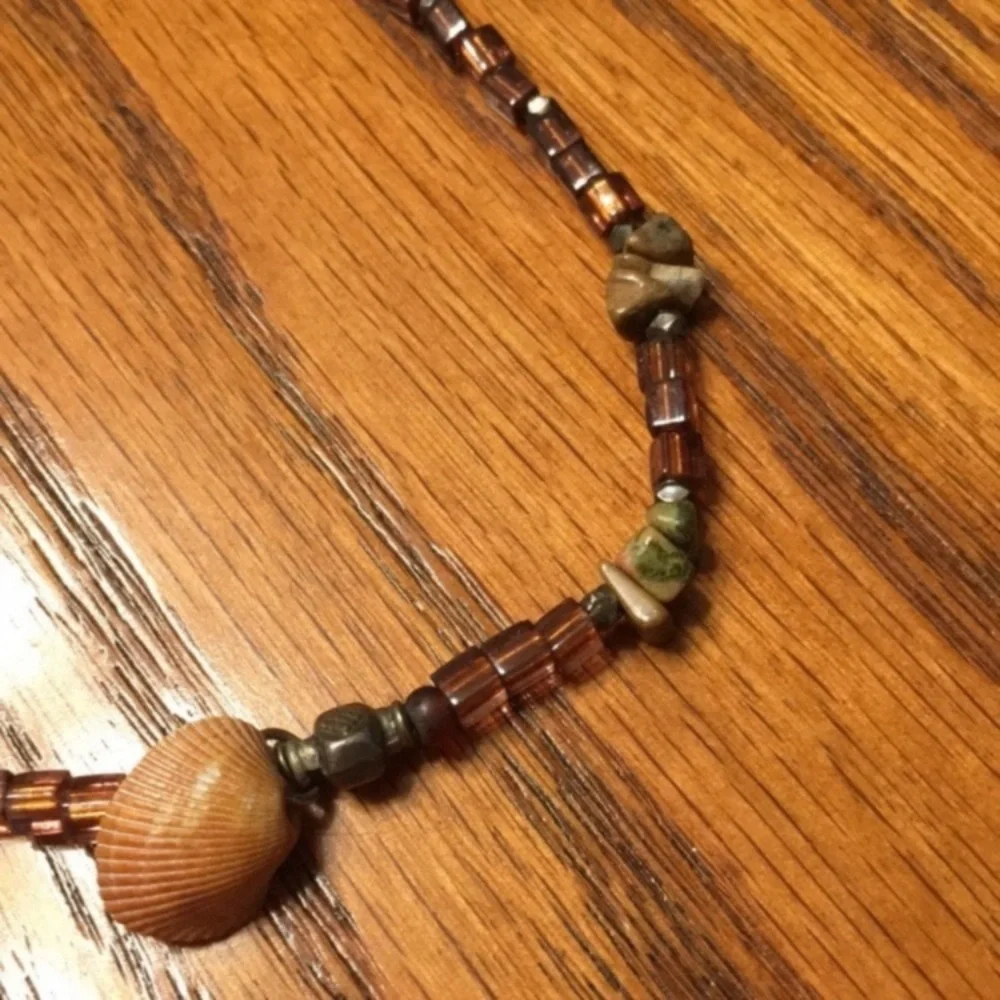 Shell and Stone Necklace